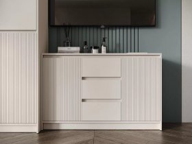 Комод КМ-003 Мирен (кашемир/матовая моно керамика) в Новосибирске - mebel-nsk.ru | фото