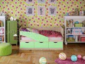 Кровать детская Бабочки 1,8 м в Новосибирске - mebel-nsk.ru | фото