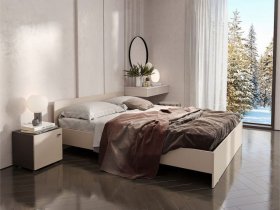 Кровать двухспальная 1,6м Гиза в Новосибирске - mebel-nsk.ru | фото