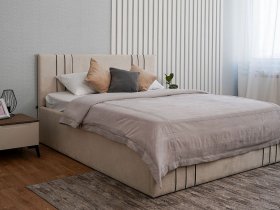 Кровать двуспальная 1,8м с подъем. мех. Леванте в Новосибирске - mebel-nsk.ru | фото