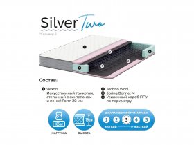 Матрас Silver Two в Новосибирске - mebel-nsk.ru | фото