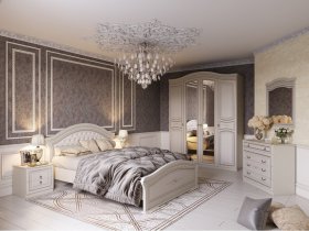 Модульная спальня Николь (Мебельград) в Новосибирске - mebel-nsk.ru | фото