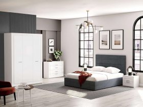 Модульная спальня Манхэттен в Новосибирске - mebel-nsk.ru | фото