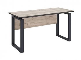 Стол офисный Ст077.0_140 Гермес лофт (дуб крафт серый) в Новосибирске - mebel-nsk.ru | фото