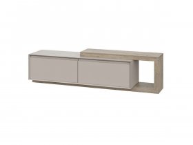 Тумба под ТВ 22 J-КШ Этна (дуб эндгрей/кашемир) в Новосибирске - mebel-nsk.ru | фото