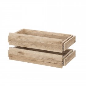 Ящик (комплект из 2 штук) Брауни (дуб делано) в Новосибирске - mebel-nsk.ru | фото